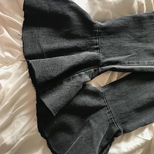 FLARE BLACK JEANS SZ 3